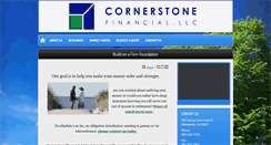 Desktop Screenshot of cornerstonefinco.com